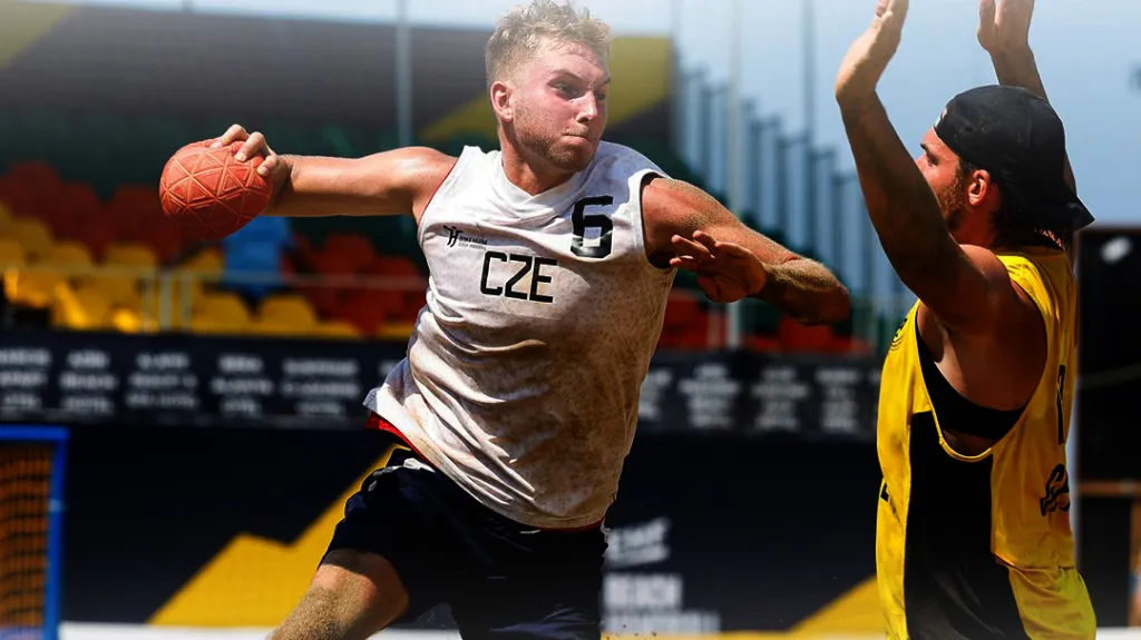 Utkání Česko – Německo na ME v plážové házené