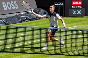 Jiří Lehečka na turnaji ve Stuttgartu