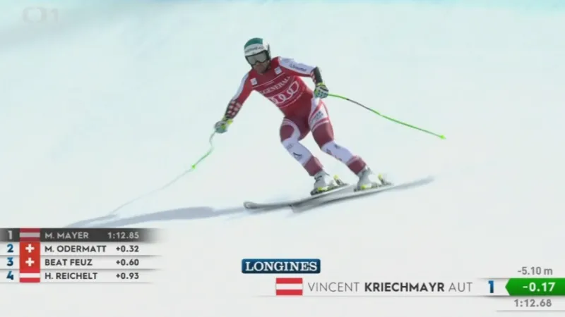 Super-G v Ga-Pa ovládl Kriechmayer