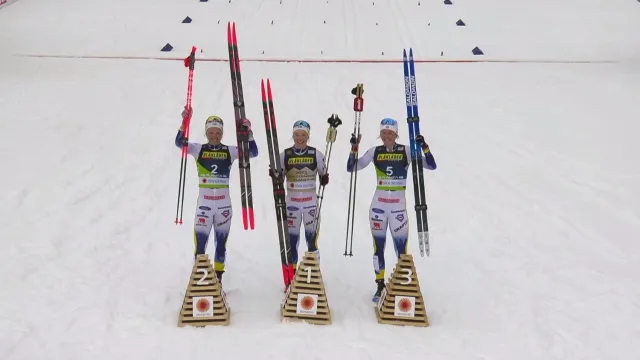 Finále klasického sprintu žen