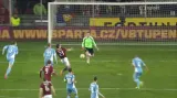 Gól v utkání Sparta - Slovan Bratislava: Lafata - 1:0 (29. min)
