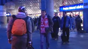 Příznivci polských fotbalistů
