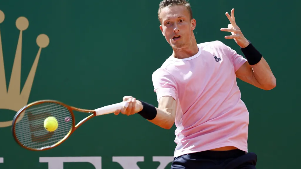 Jiří Lehečka na ATP turnaji v Monte Carlu