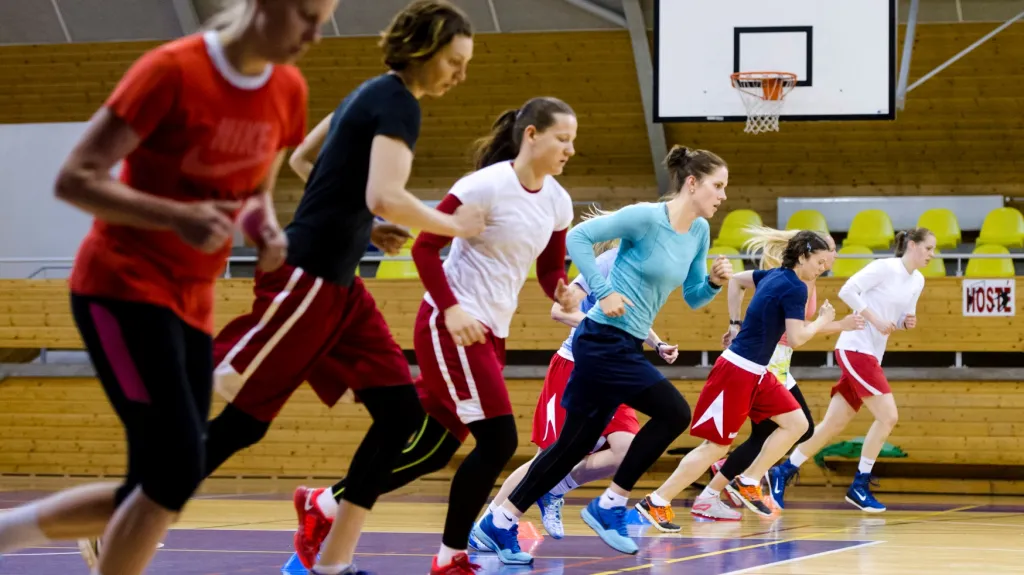 České basketbalistky trénují na blížící se ME