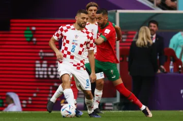 Utkání Maroko - Chorvatsko