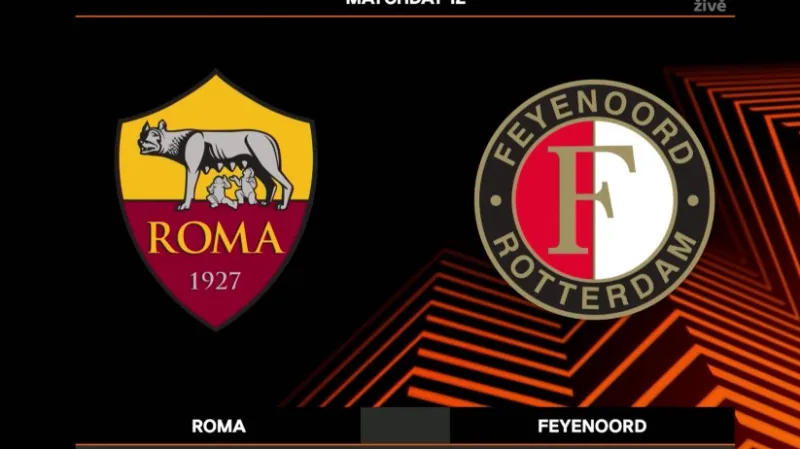 Sestřih utkání AS Řím - Feyenoord