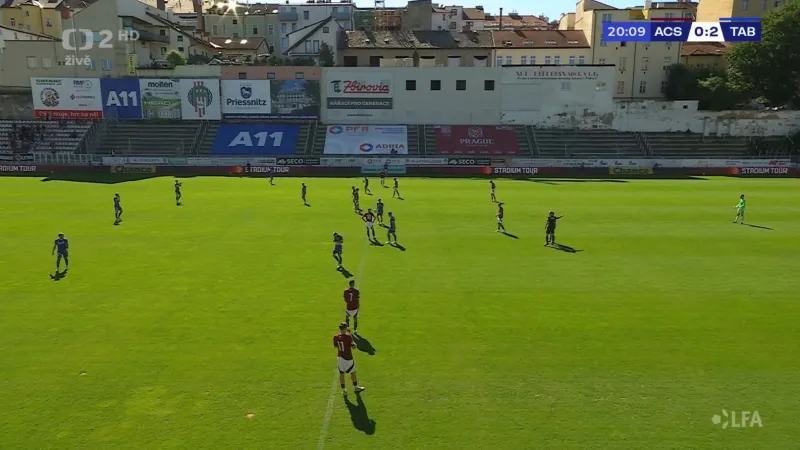 Sestřih utkání Sparta B – Táborsko