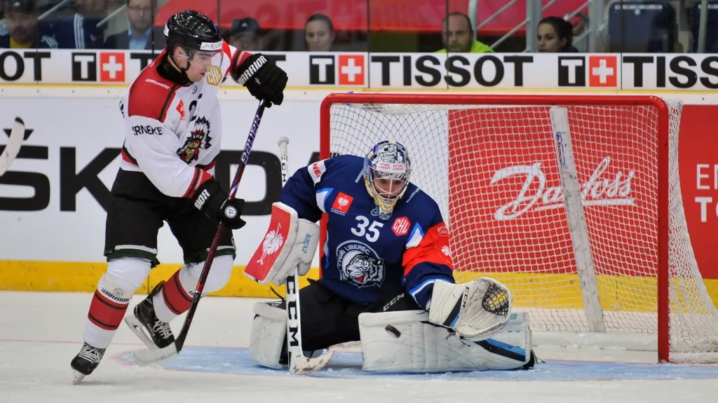 Utkání Liberec - Frölunda