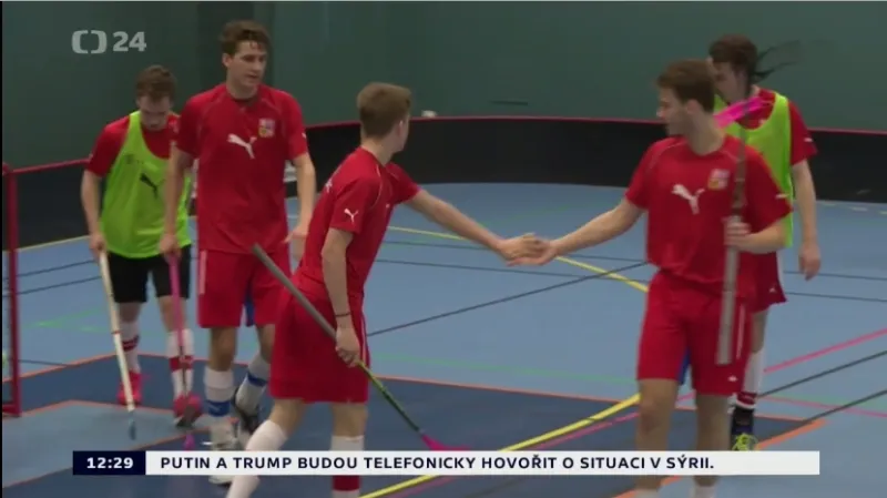 Čeští florbaloví junioři chtějí na MS další medaili