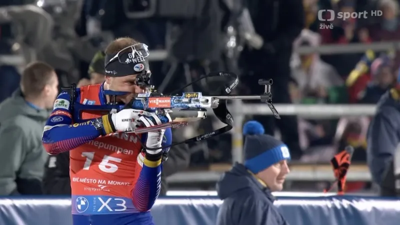 Sestřih sprintu biatlonistů SP v Novém Městě na Moravě