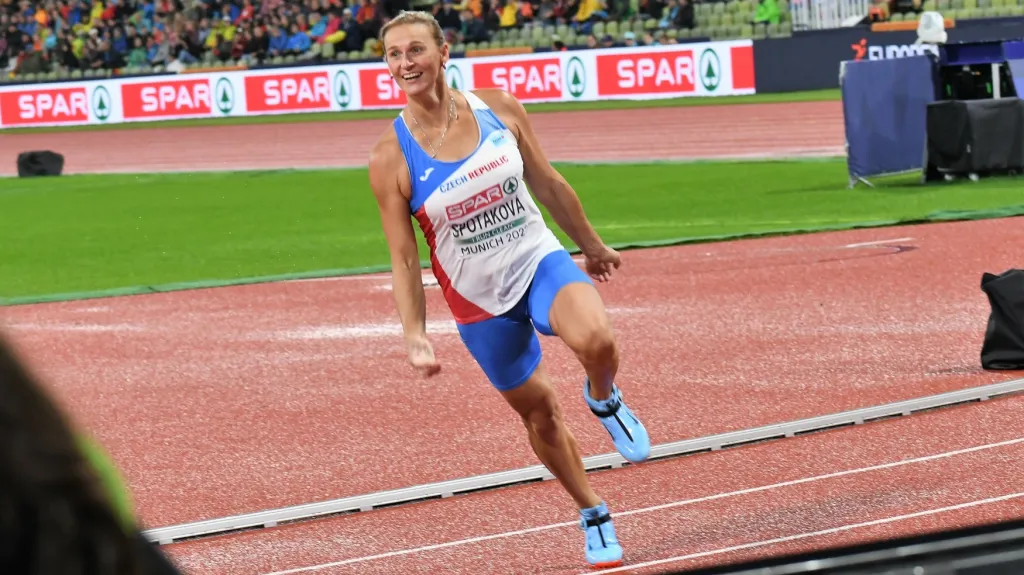 Oštěpařka Barbora Špotáková právě získala medaili z ME
