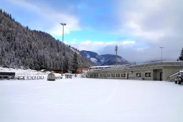 Stadion v Hochfilzenu po rekonstrukci