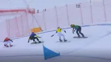 Snowboardcrossové velké finále žen v Cervinii