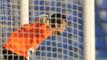 Brankář Příbrami Aleš Hruška