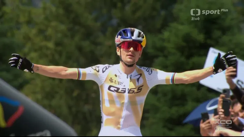 Závěr cross country mužů na SP v Pal Arinsal