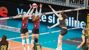 Volejbalistky Liberce vyhrály v tie-breaku druhé finále a jsou krok od titulu