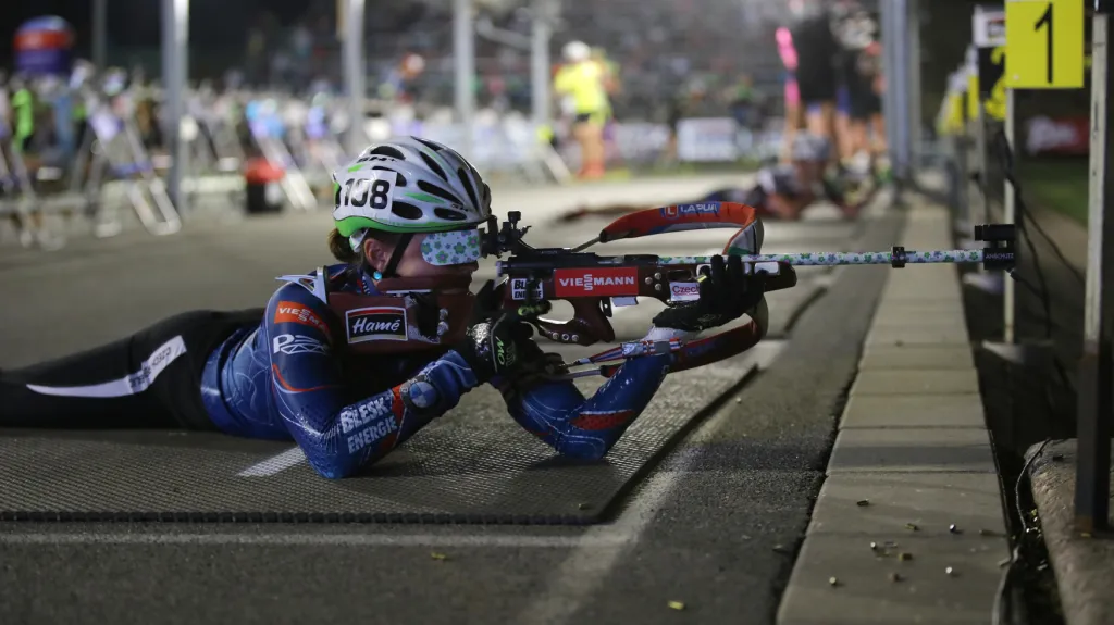 Biatlon na kolečkových lyžích