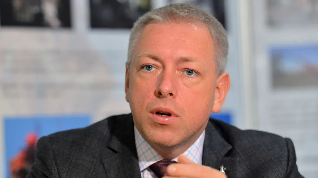 Ministr vnitra Milan Chovanec (ČSSD) 