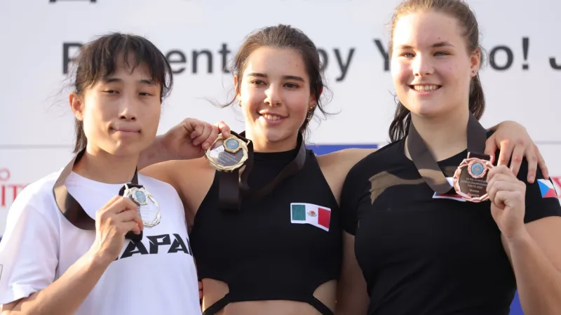 Adéla Měrková získala bronz na MS v parkouru