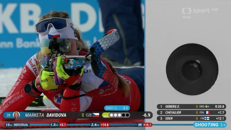 Sestřih vytrvalostního závodu biatlonistek SP v Kontiolahti