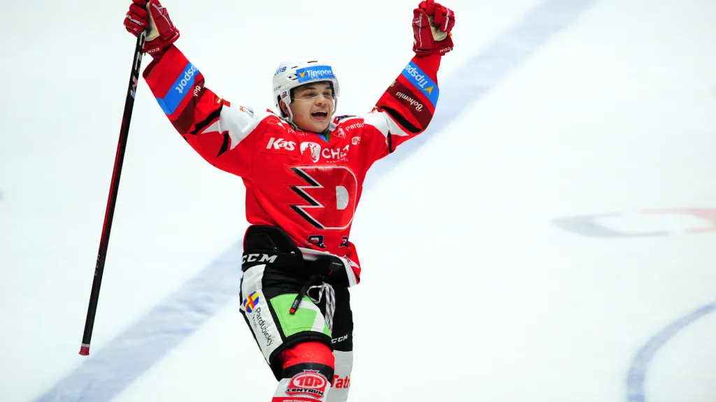 Pardubický útočník Matěj Blümel