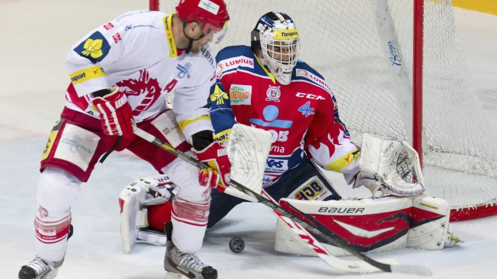 Utkání Třinec - Pardubice