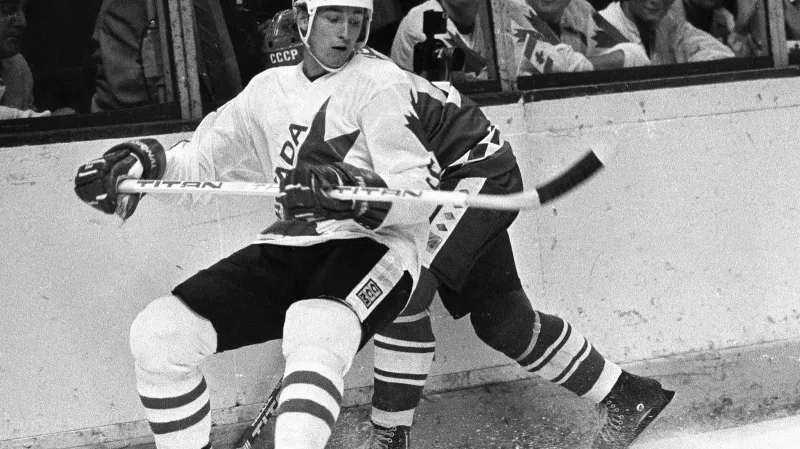 Wayne Gretzky ve finále Kanadského poháru 1981