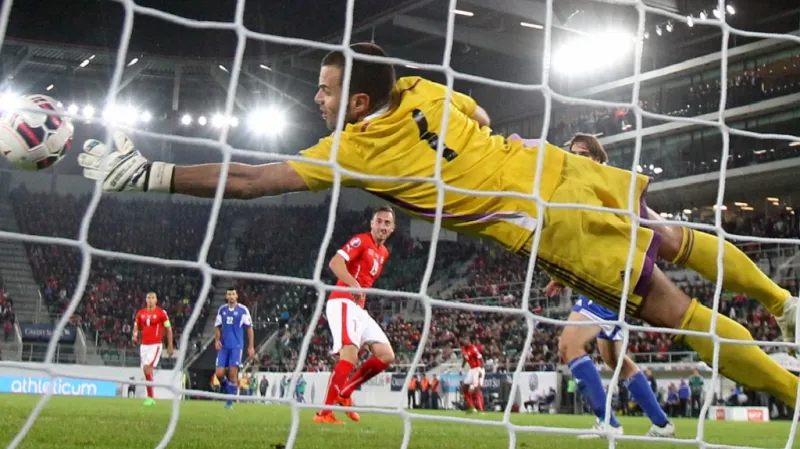 Utkání Švýcarsko - San Marino