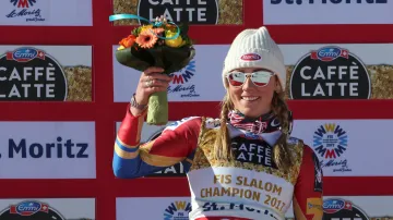 Mikaela Shiffrinová potvrdila pozici slalomové jedničky