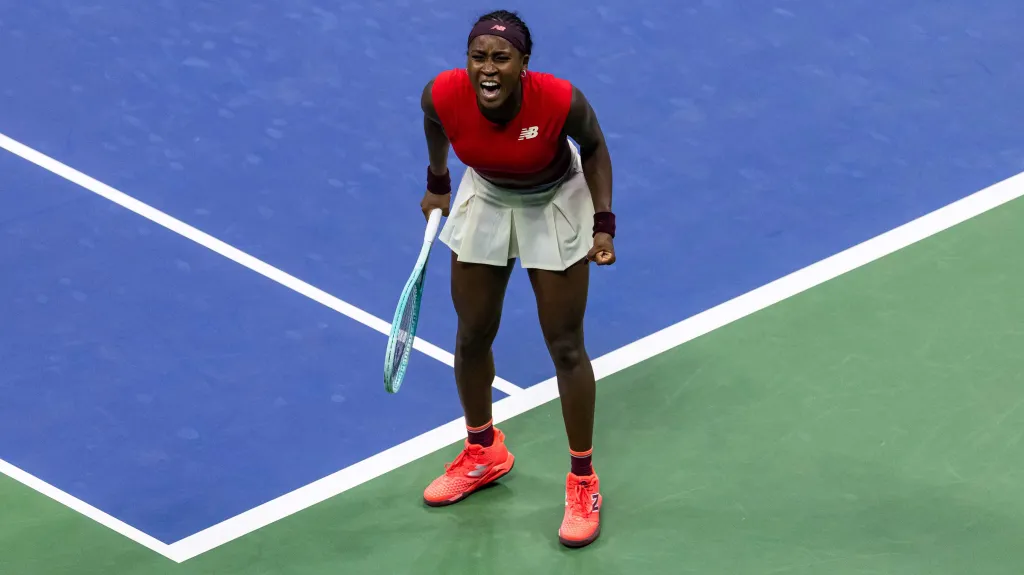Coco Gauffová slaví postup do 2. kola US Open