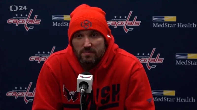 Ovečkin se proti Putinovi nevymezil, chce ale ukončení války na Ukrajině