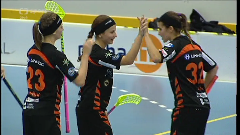 Sestřih florbalového utkání Herbadent - Bohemians