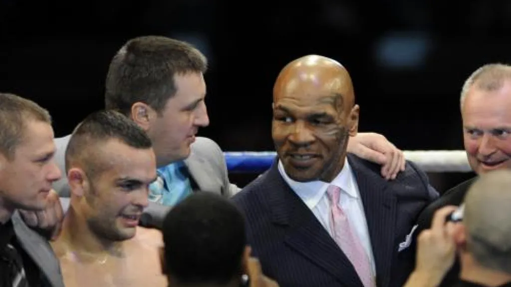 Mike Tyson v Praze