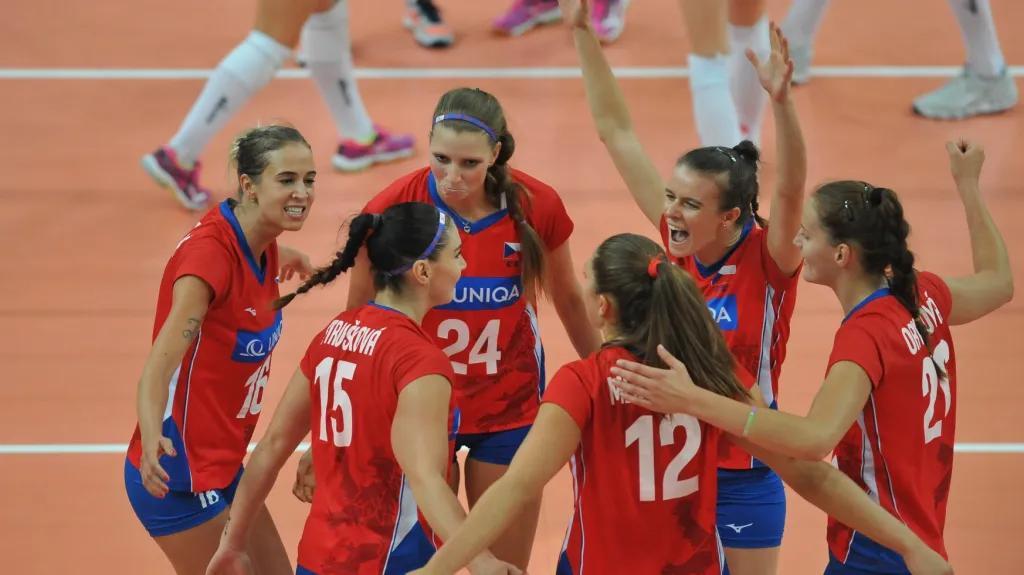 České volejbalistky