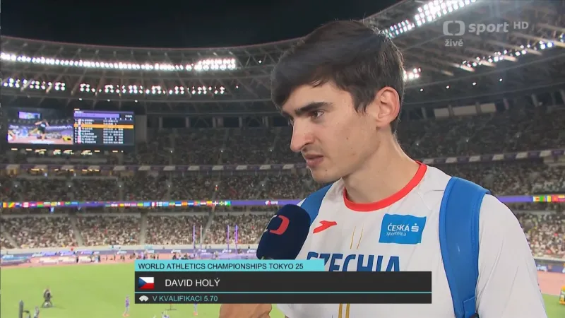 Nejlepší pokus Davida Holého v kvalifikaci tyčkařů s ohlasem