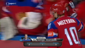 Gól v utkání Rusko - USA: Mozyakin - 6:2 (54. min.)