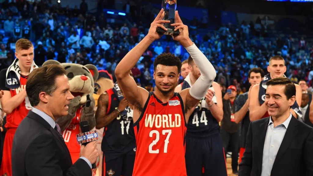 Jamal Murray v utkání mladých hvězd zářil