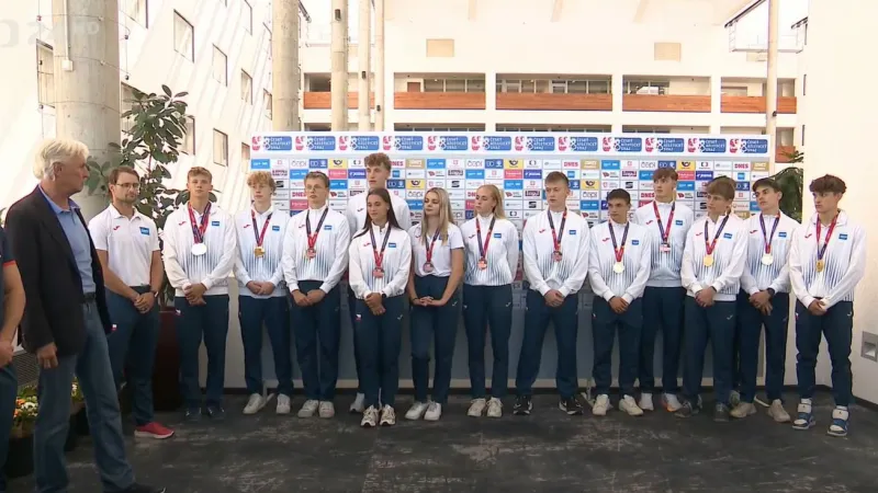 Mladí atleti se vraceli z úspěšného ME