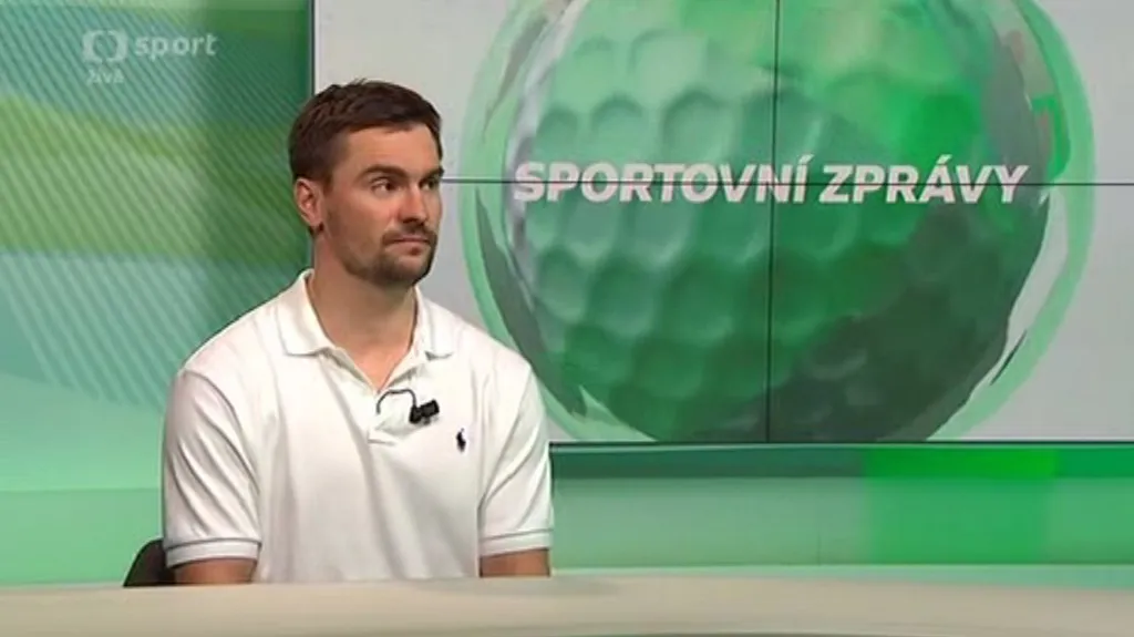 Host Sportovních zpráv: Marek Jelínek (trenér Evy Samkové)