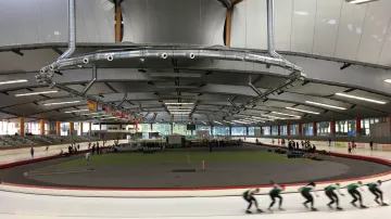 Rychlobruslařská aréna v Inzellu