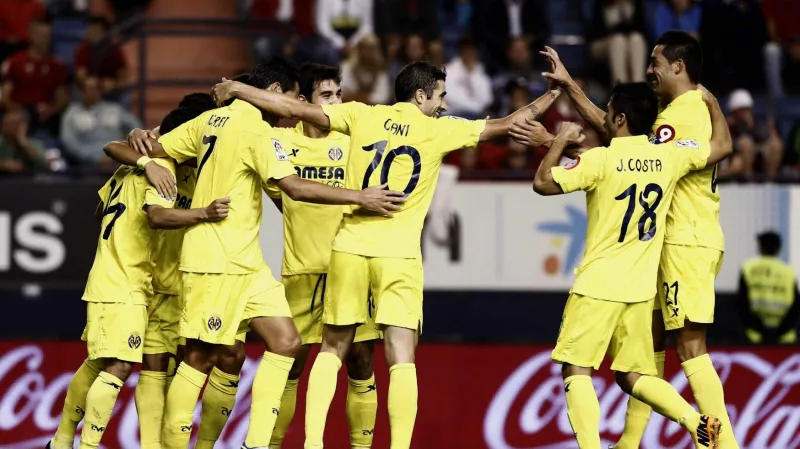 Radost fotbalistů Villarrealu