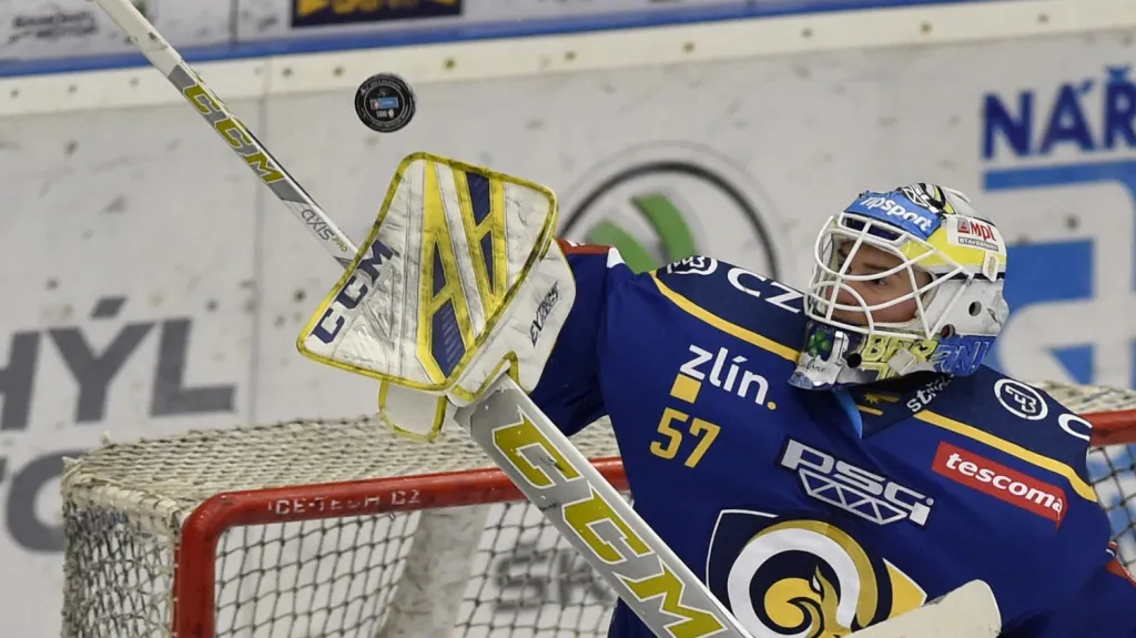 Brankář Zlína Daniel Huf