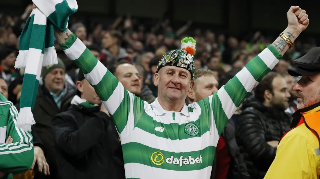 Fanoušel Celticu Glasgow