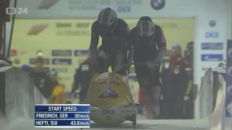 Bobisté zahájili sezonu v německém Altenbergu