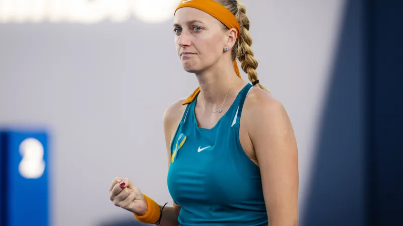 Kvitová je v Miami ve čtvrtfinále, Fruhvirtová nezaskočila Badosaovou