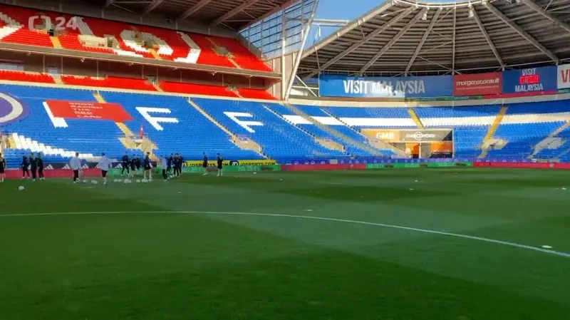 Reprezentace je ve Walesu i s Kúdelou