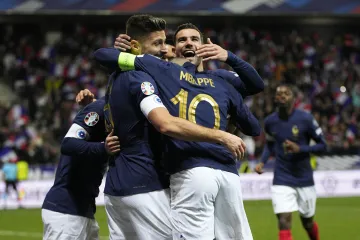 Radost fotbalistů Francie