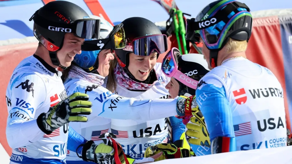 Radost amerických lyžařů ze zlata na MS