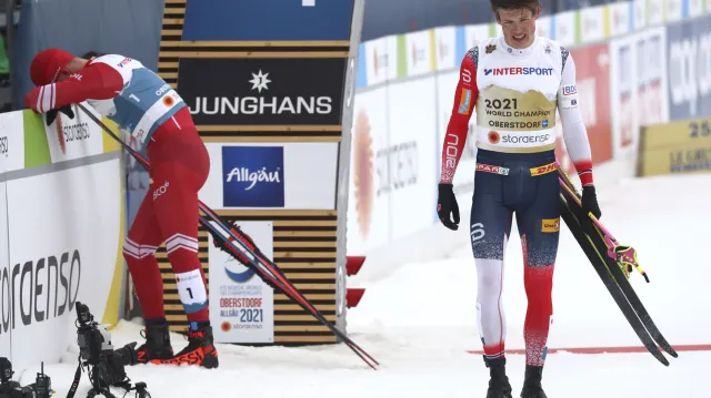 Souboj Johannese Klaeba s Alexandrem Bolšunovem