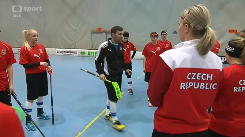 Florbalistky finalizují přípravu na vstup do MS proti Lotyšsku